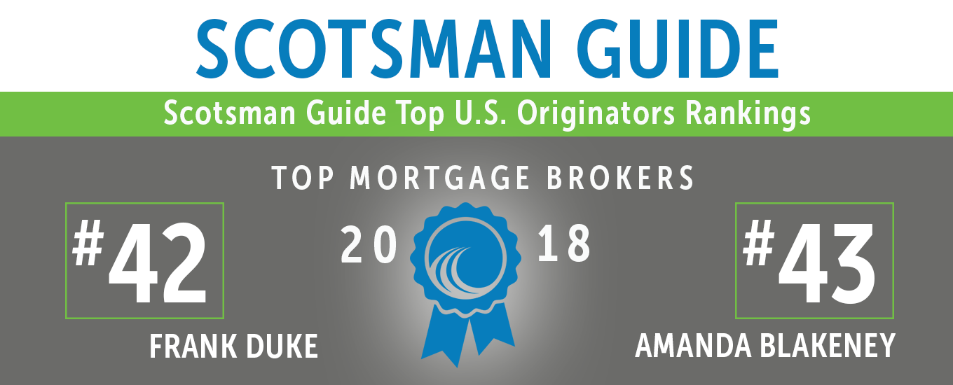 Scotsman Guide Top Mortgage Brokers 2018